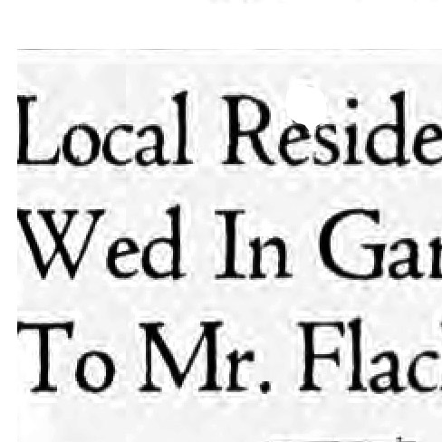 Hertha Eisenmenger & James Flack wedding