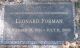 Leonard Forman Headstone Leonard Forman Headstone
