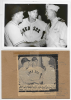 'MEET MY EX-BOSS, JOE' --Left to right, Joe Cronin, Dave (Boo) Ferriss, Lt James Flack, who was Dave Ferriss' high school baseball coach. Yesterday was the first
time Flack had seen Dave pitch in the big leagues.
'MEET MY EX-BOSS, JOE' --Left to right, Joe Cronin, Dave (Boo) Ferriss, Lt James Flack, who was Dave Ferriss' high school baseball coach. Yesterday was the first
time Flack had seen Dave pitch in the big leagues.